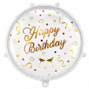 BIRTHDAY ROUND FOIL BALLOON