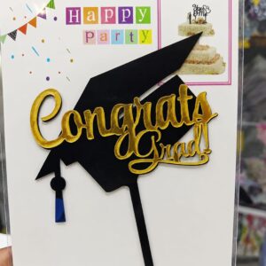 CONGRATULATION CAKE TOPPER